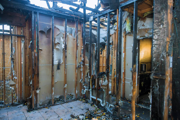 Professional Fire Damage Repair technician working in Monticello, MN